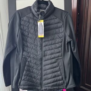 32 Degrees Women's Black Puffer Packable Jacket- size Small